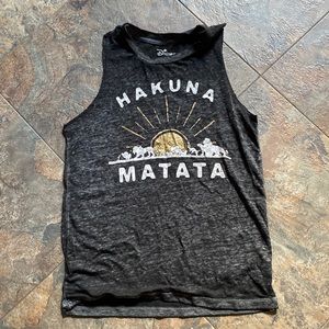 Hakuna Matata Disney muscle tee